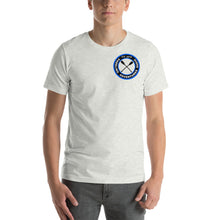 Load image into Gallery viewer, SS Unisex T-Shirt (Crossed Paddles Small Upper Left)
