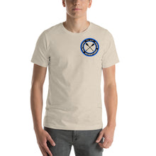 Load image into Gallery viewer, SS Unisex T-Shirt (Crossed Paddles Small Upper Left)
